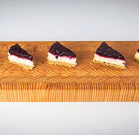Larch Wood's modern take on the traditional sushi board - Ki Collection.
