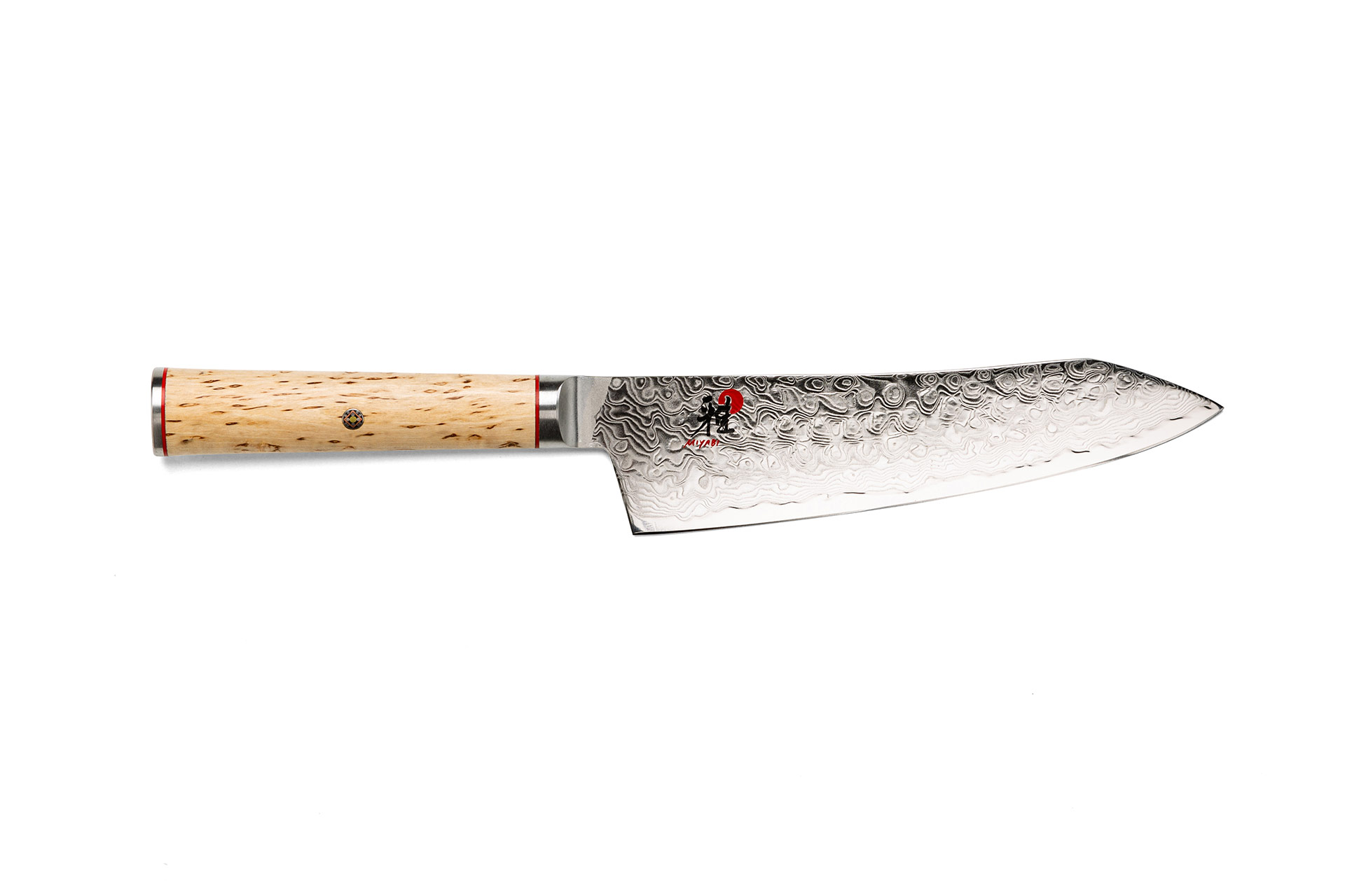 Miyabi Birchwood Rocking Santoku 178mm – Bild 5