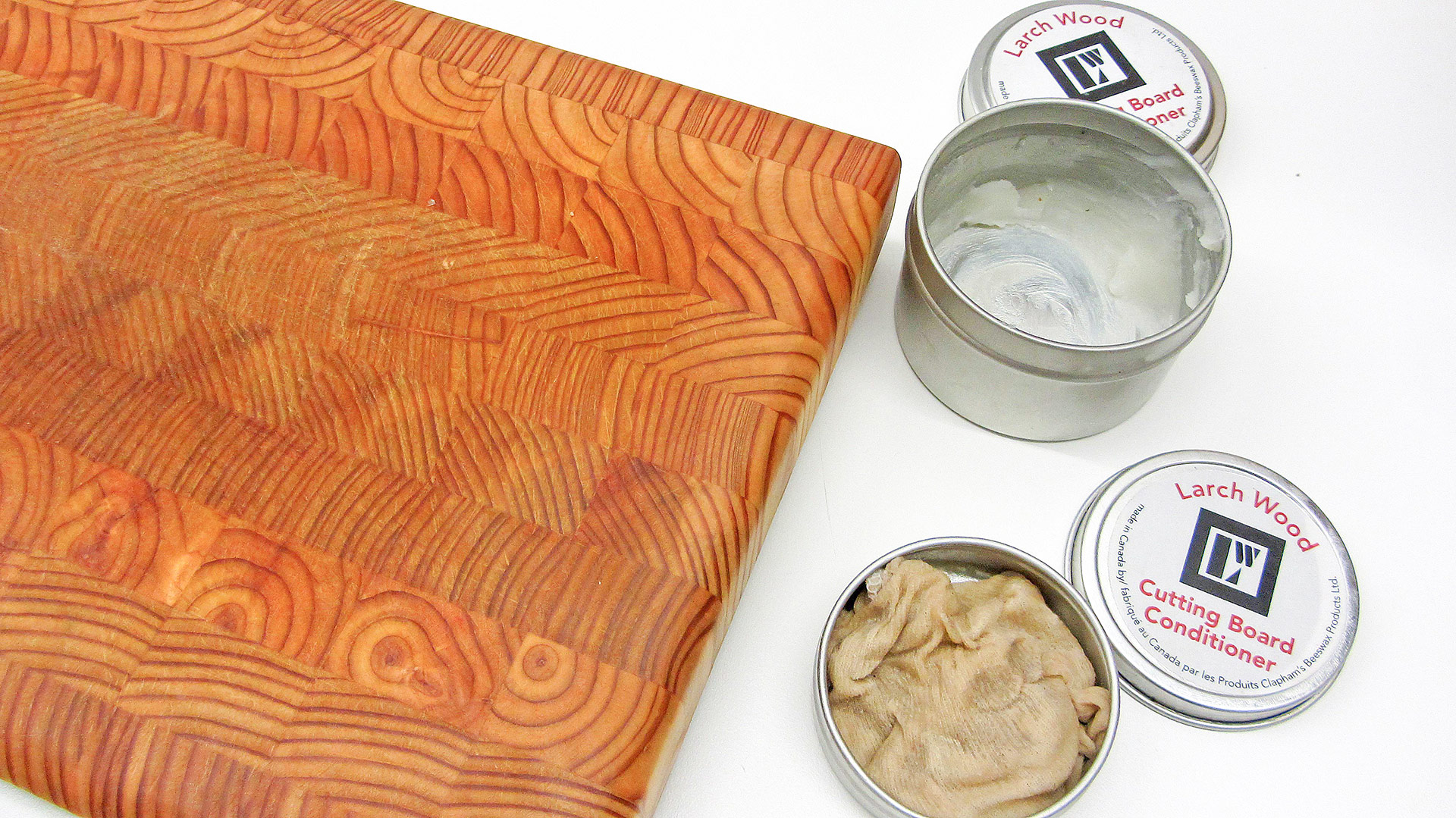 Save Board Conditioner - Store Cloth In Empty Tin