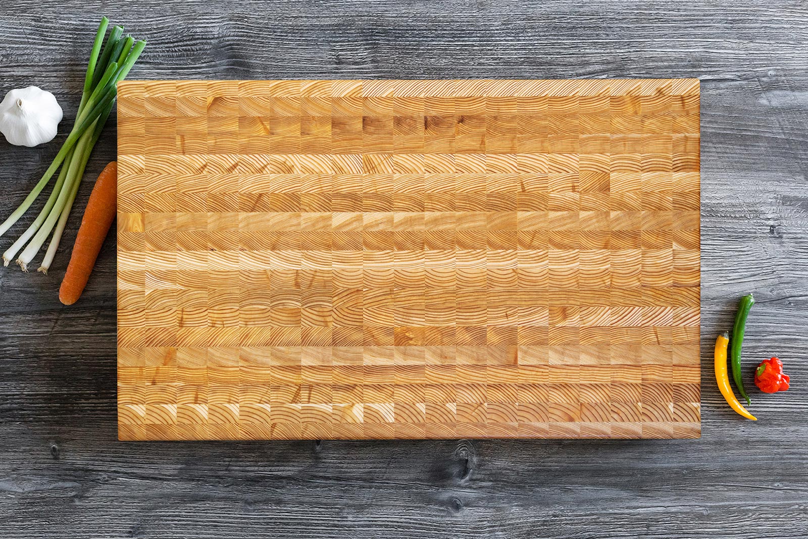 Extra Large Cutting Board - Larch Wood Canada