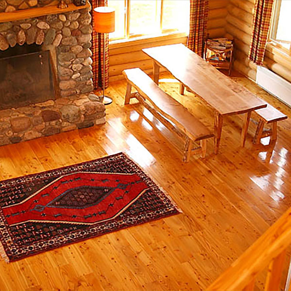 Custom Flooring - Larch Wood Canada