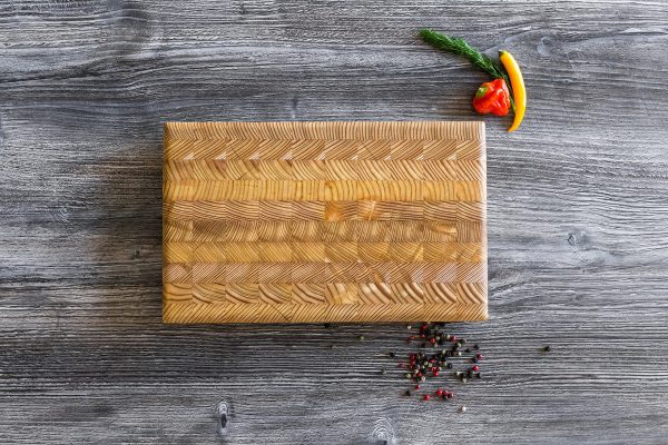 Small One Hander End-Grain Cutting Board